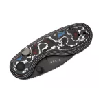 Kizer Microbe M390 DLC - Fat Carbon