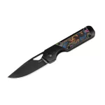 Kizer Mini Militaw Titanium FatCarbon 80s