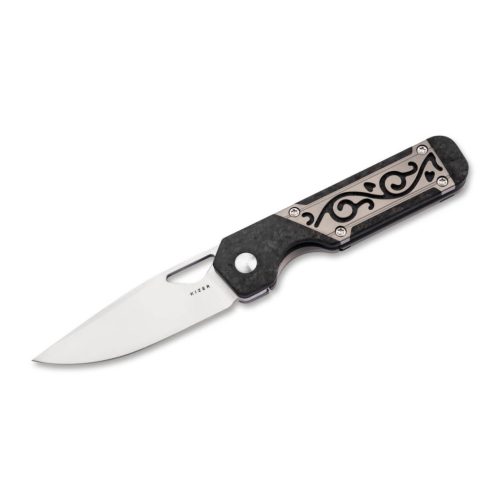 Kizer Mini Militaw Titanium Carbon Fiber Vine