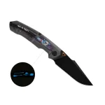 Kizer Feweed XL Halloween Limited Edition - Titanium & GID G10