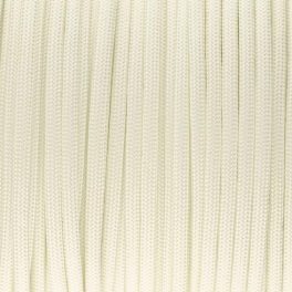 White - 550 Paracord Type III.