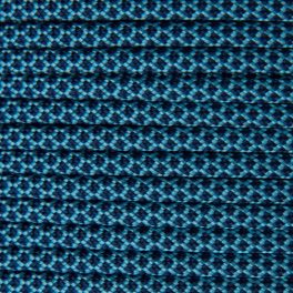 Baby Blue & Midnight Blue Diamonds - 550 Paracord Type III.