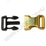 Paracord csat 15 mm-es Gold Half-Metal