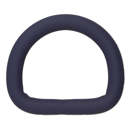 Paracord D-Ring Navy Blue Silicone 20 x 4 mm