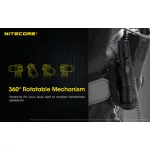 Nitecore NTH25 zseblámpa tok