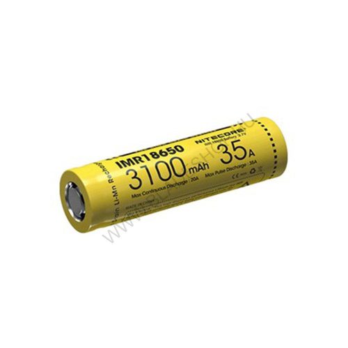 Nitecore IMR 18650 3100 mAh 35A akkumulátor