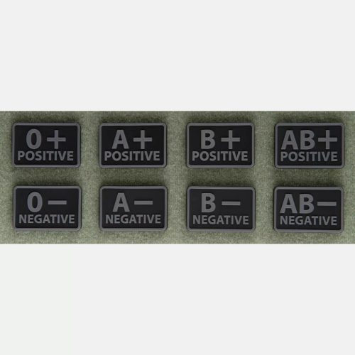 Helikon-Tex A+ Vércsoportjelző Tépőzáras Patch
