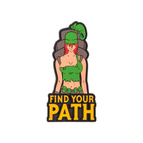 Helikon-Tex Find Your Path Patch - PVC - Olive Green