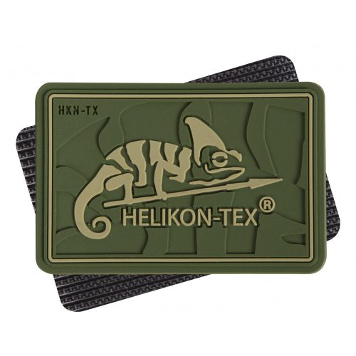 Helikon-Tex Logo Tépőzáras Patch - Olive Green