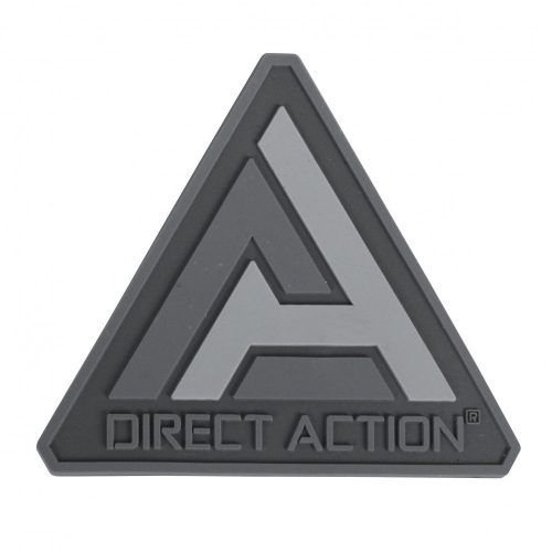Direct Action Tépőzáras Logo Patch - PVC - Black
