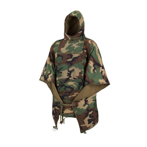 Helikon-Tex Swagman Roll Poncho - Climashield Apex 67g - US Woodland