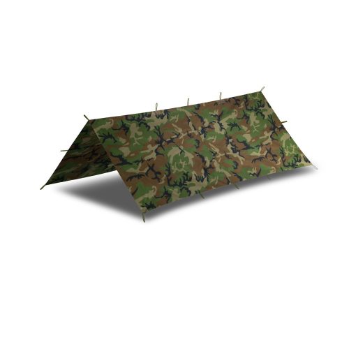 Helikon-Tex Supertarp Small - Polyester Ripstop - US Woodland