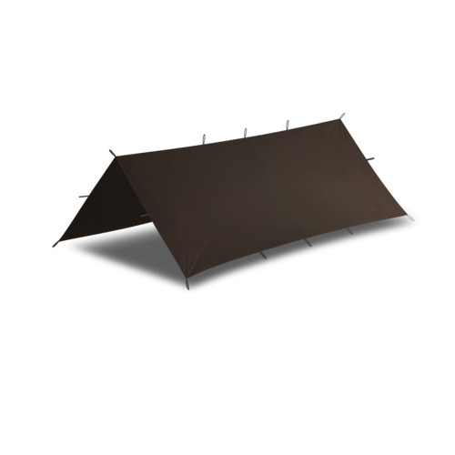 Helikon-Tex Supertarp Small - Polyester Ripstop - Earth Brown