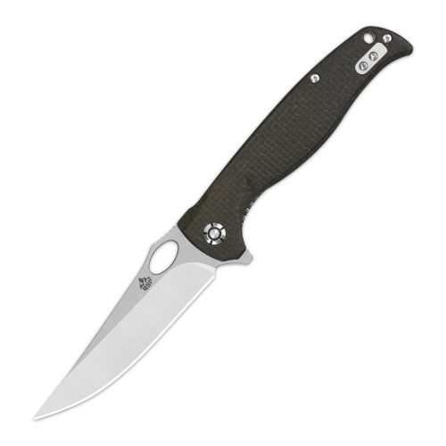 QSP Gavial - Dark Brown Micarta