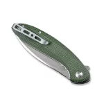 Sencut S21003-3 San Angelo Micarta Green