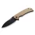 Sencut 23077-2 Borzam G10 Tan