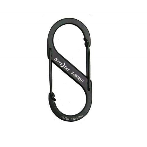 Nite Ize S-Biner 2 Black - rozsdamentes karabiner