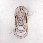 Nite Ize S-Biner 2 Silver - rozsdamentes karabiner