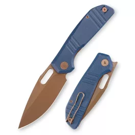 Trivisa Gecko - Blue Micarta
