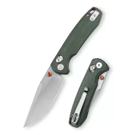 Trivisa Butterfly - Green Micarta