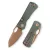 Trivisa Andromeda - Green Micarta
