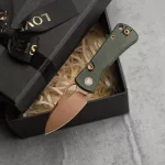 Trivisa Andromeda - Green Micarta
