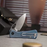 Trivisa Andromeda - Blue Micarta
