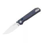 Kizer Begleiter 2.9 Blue Vortex Pattern Micarta