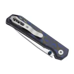 Kizer Begleiter 2.9 Blue Vortex Pattern Micarta