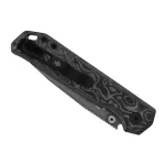 Kizer Begleiter 2.9 Black & White Vortex Pattern Micarta