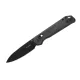 Kizer Begleiter 2.9 Black Vortex Pattern Micarta