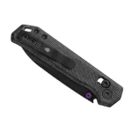 Kizer Begleiter 2.9 Black Vortex Pattern Micarta