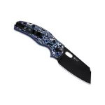 Kizer Sheepdog C01C 2.9 BS Blue Vortex Micarta