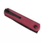 Kizer Feist Denim Micarta Red