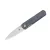 Kizer Feist Denim Micarta Casual Blue