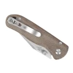 Kizer Drop Bear 2 Nitro-V Tan Micarta
