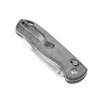 Kizer Drop Bear Micarta Grey