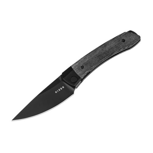 Kizer Mini Momo Aluminium/Micarta All Black