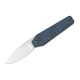 Kizer Tomb Blue/Black Damascus G10