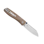 Kizer Renissance Brown Norplex Ultrex Micarta
