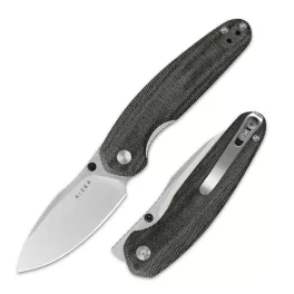 Kizer Meteora - Black Micarta