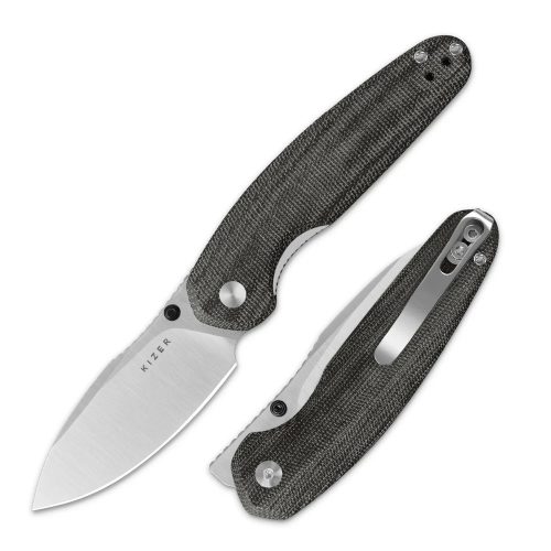 Kizer Meteora - Black Micarta
