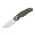 Kizer Phoca CC AEB-L Green Micarta