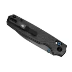 Kizer Pokiman CD AEB-L Black Micarta Grey Stonewash