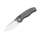 Kizer Glaux Black Micarta