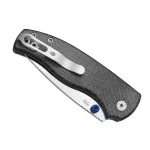 Kizer Glaux Black Micarta