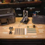 Work Sharp Precision Adjust Professional Elite Knife Sharpener Asztali Élező