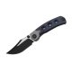 Kizer Pioneer Bowie - Titanium Blue Canyon Richlite