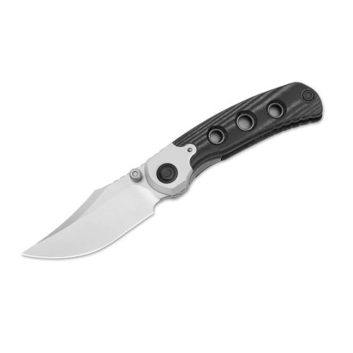 Kizer Pioneer Bowie - Aluminium Black Micarta
