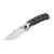 Kizer Pioneer Bowie - Aluminium Black Micarta